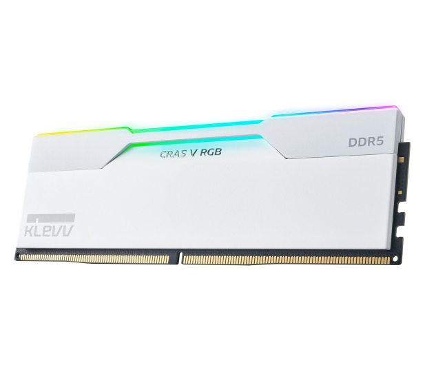 KLEVV 32GB (2x16GB) 6400 CL32 Cras V White RGB - 1580888 - zdjęcie 6